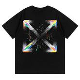 Off White Arrow Pattern Printed T-Shirt